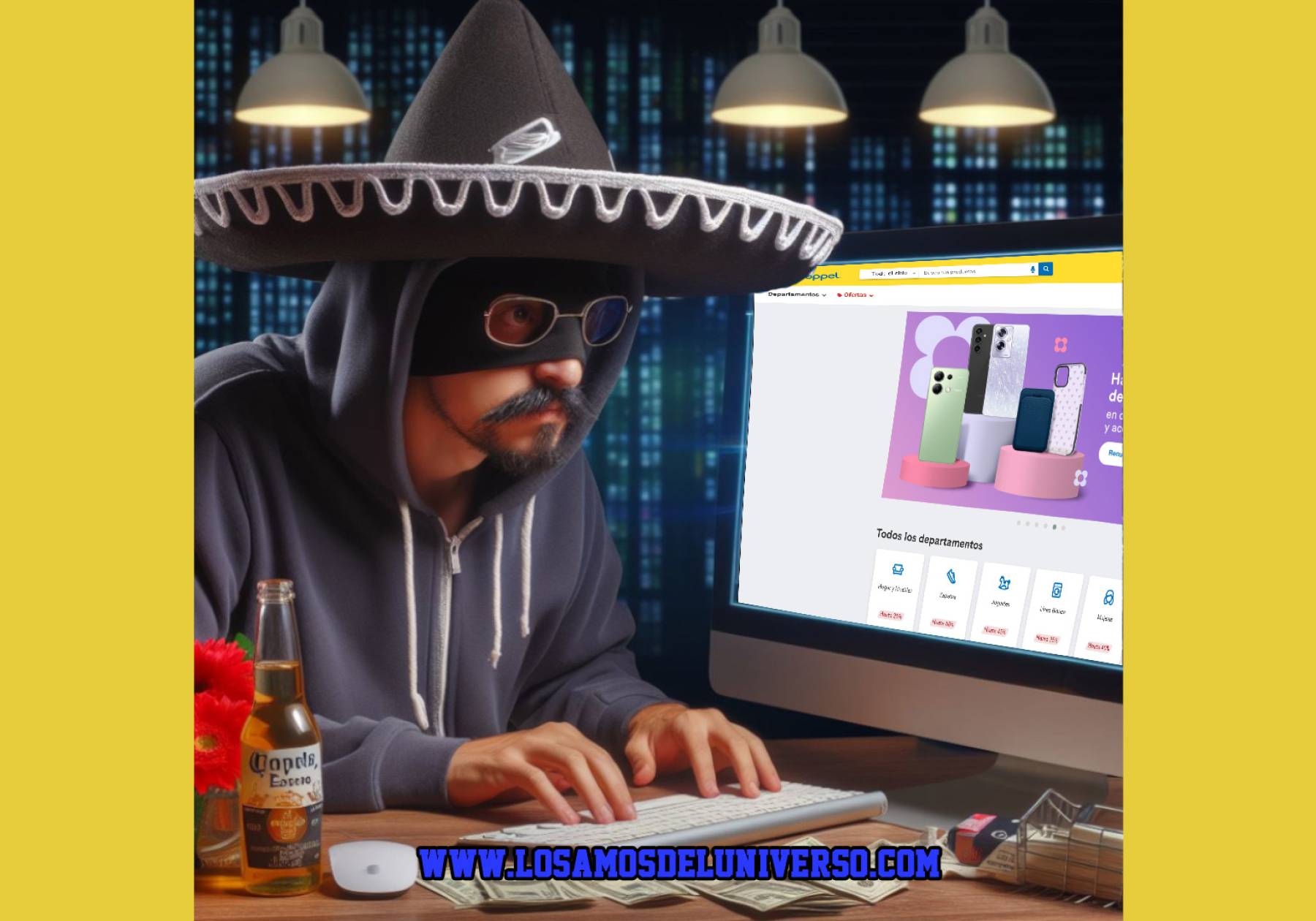 Supuesta base de datos de usuarios de Coppel es vendida en foros de hackers. 