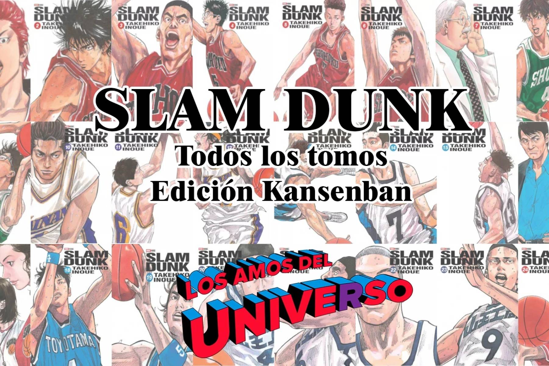 Todos los tomos de Slam Dunk edición Kanzenban y dónde comprarlos  