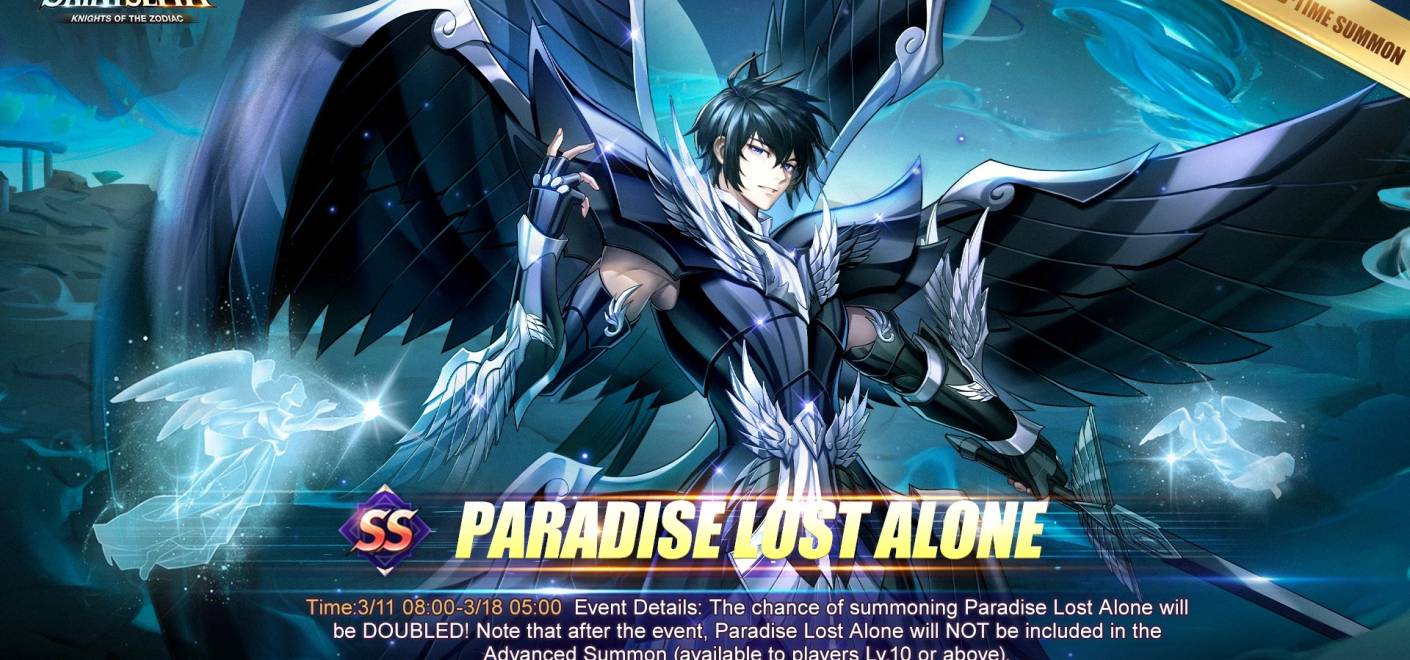 Hades Alone The Lost Canvas | Cosmos, habilidades y armado recomendado | Saint Seiya Awakening KotZ
